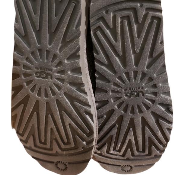 UGG tall Argyle Knit Light Gray Boots - Picture 4 of 7